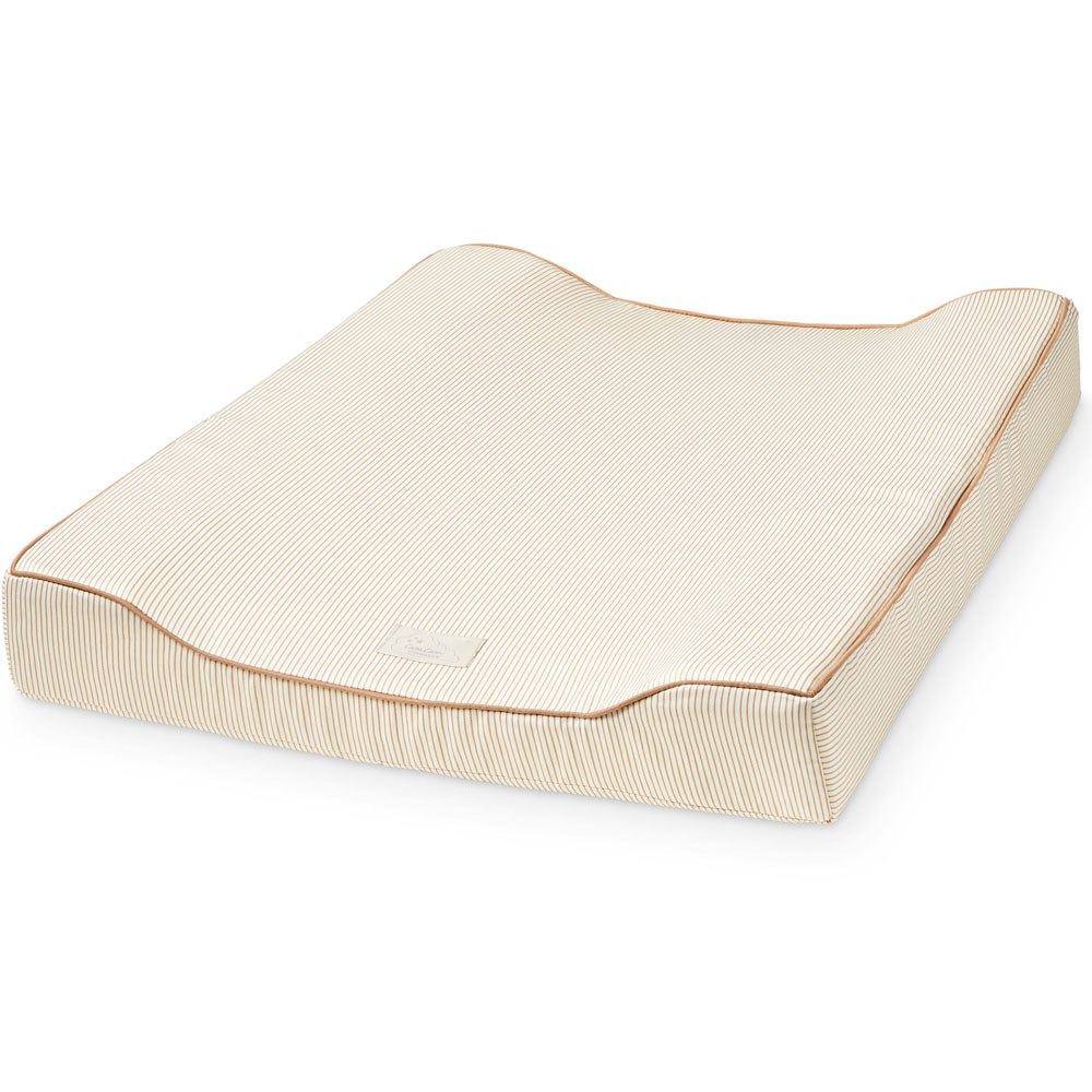 Cam Cam Copenhagen - Matelas à langer Classic Stripes Camel (63 x 49 cm)