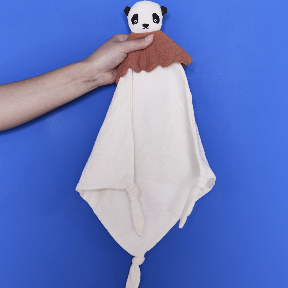 Doudou plat Lun Lun le panda (OYOY Mini) - Image 1