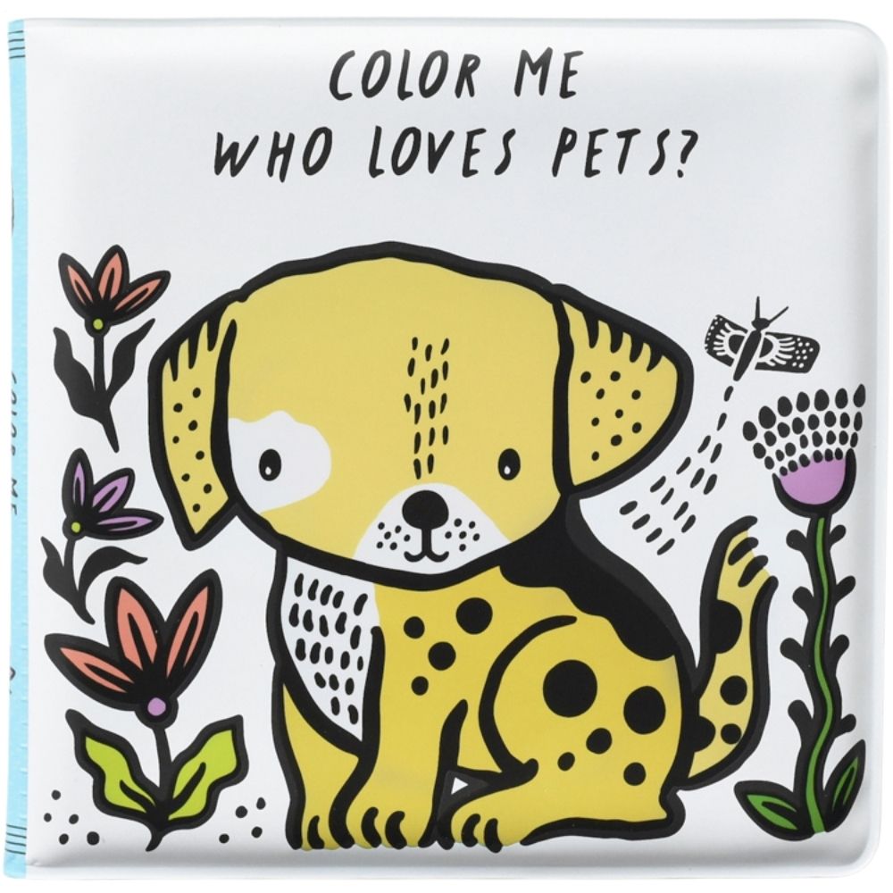 Wee Gallery - Livre de Bain Color Me - Who Loves Pets