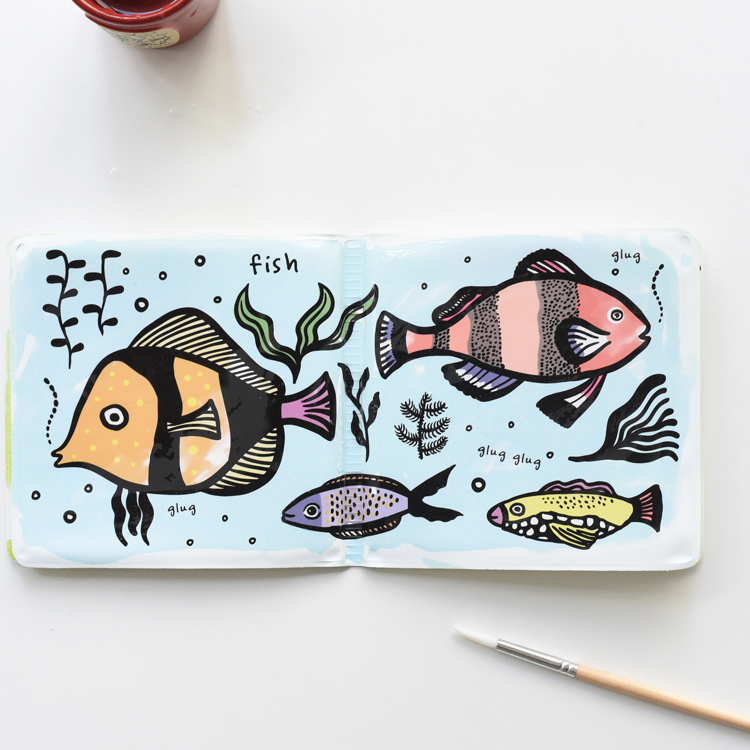 Livre de bain Qui aime les animaux ? (Wee Gallery) - Image 1