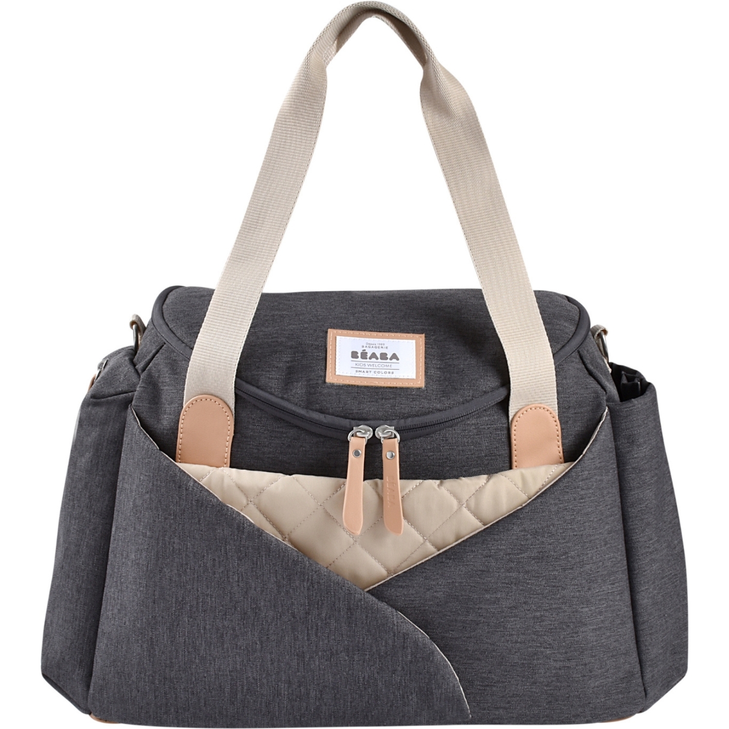 Béaba - Sac à langer Sydney Gris chiné foncé