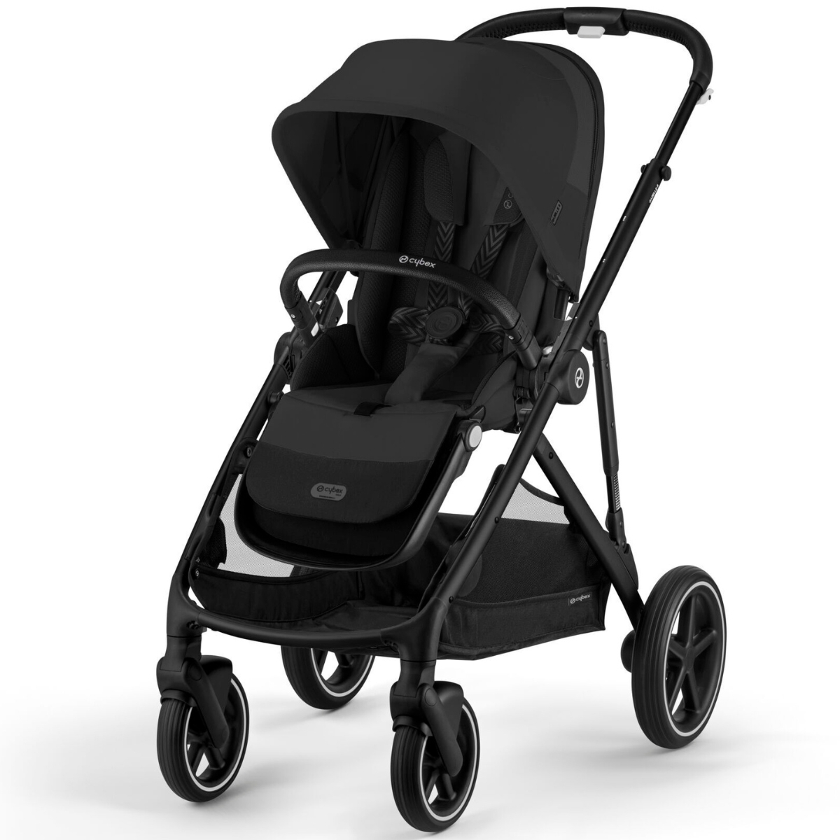 Poussette citadine Gazelle S Moon Black (châssis noir) (Cybex) - Image 1