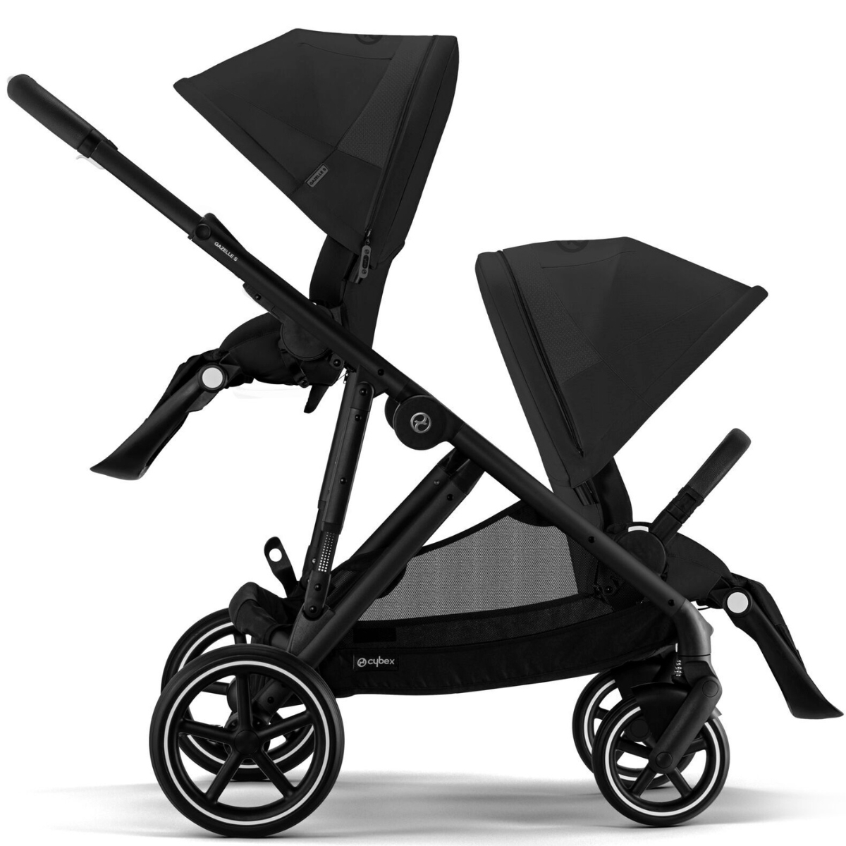 Poussette citadine Gazelle S Moon Black (châssis noir) (Cybex) - Image 5