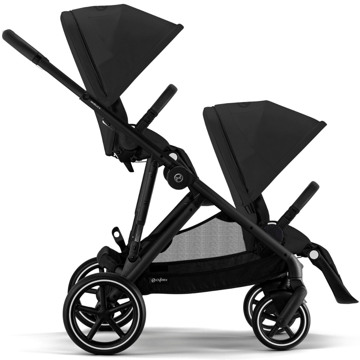 Poussette citadine Gazelle S Moon Black (châssis noir) (Cybex) - Image 6