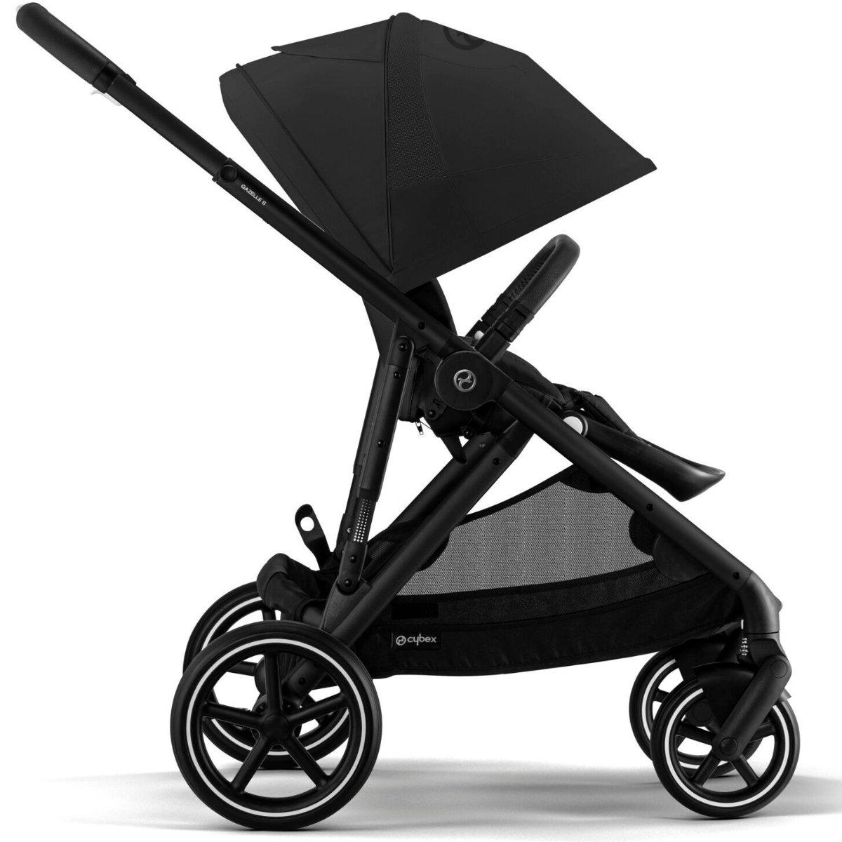 Poussette citadine Gazelle S Moon Black (châssis noir) (Cybex) - Image 7