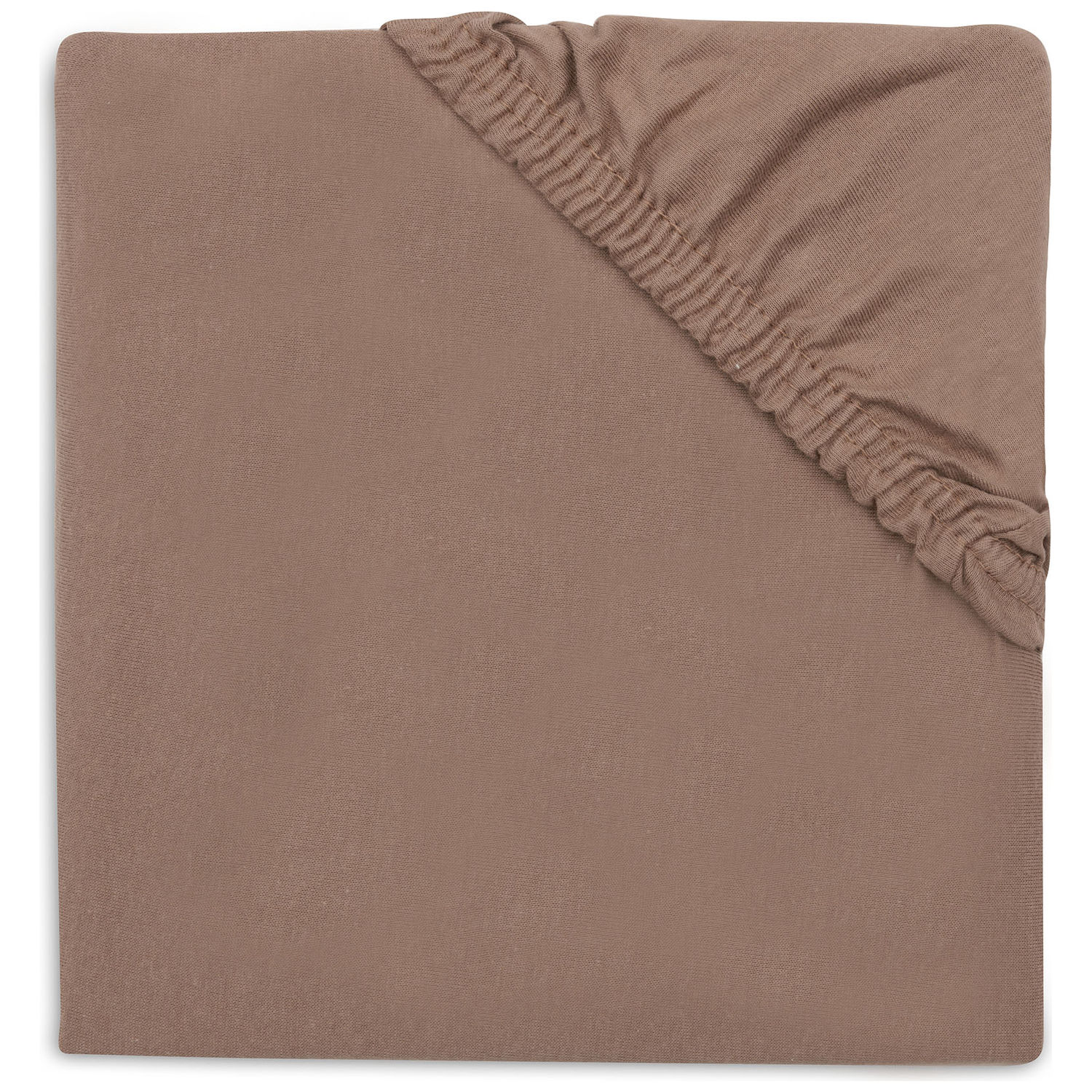 Jollein - Drap housse en jersey Milky Coffee (40 x 80 cm)