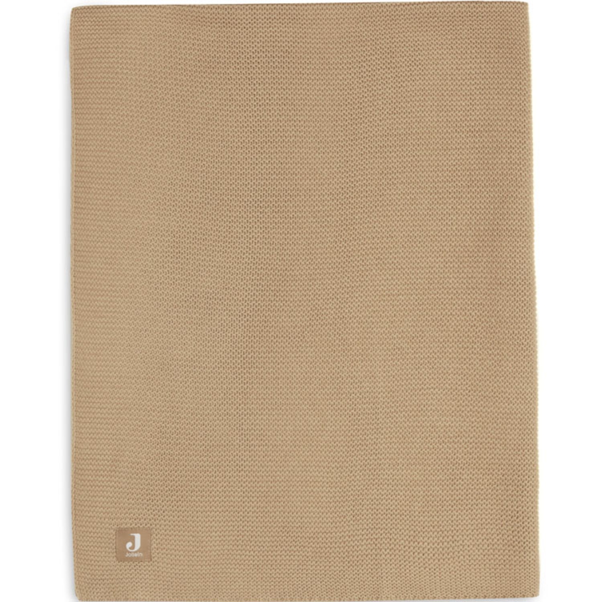 Couverture tricotée Basic Knit Biscuit (75 x 100 cm) (Jollein) - Image 3
