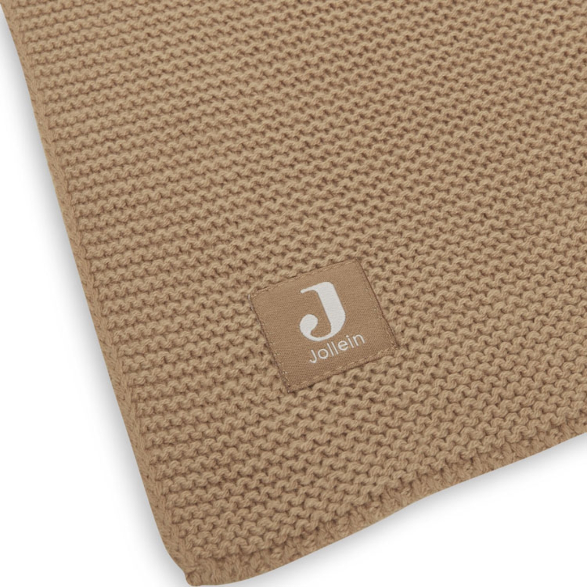 Couverture tricotée Basic Knit Biscuit (75 x 100 cm) (Jollein) - Image 4