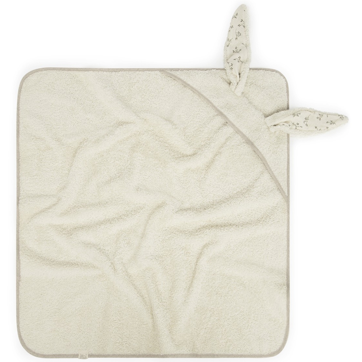 Babyshower - Cape de bain Bunny Olive Bloom (75 x 75 cm)