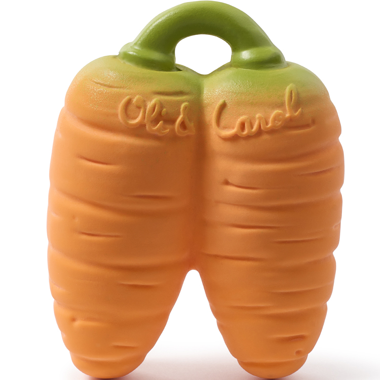 Doudou de dentition 2 en 1 Cathy la carotte (Oli and Carol) - Image 6
