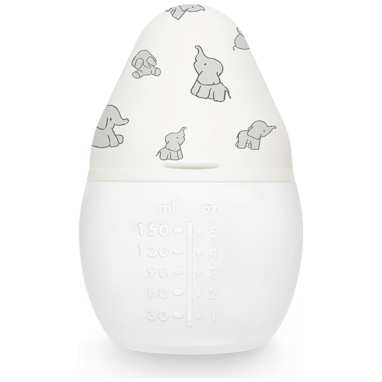 Biberon anti-colique en silicone Eléphant (150 ml) (Elhée) - Image 3
