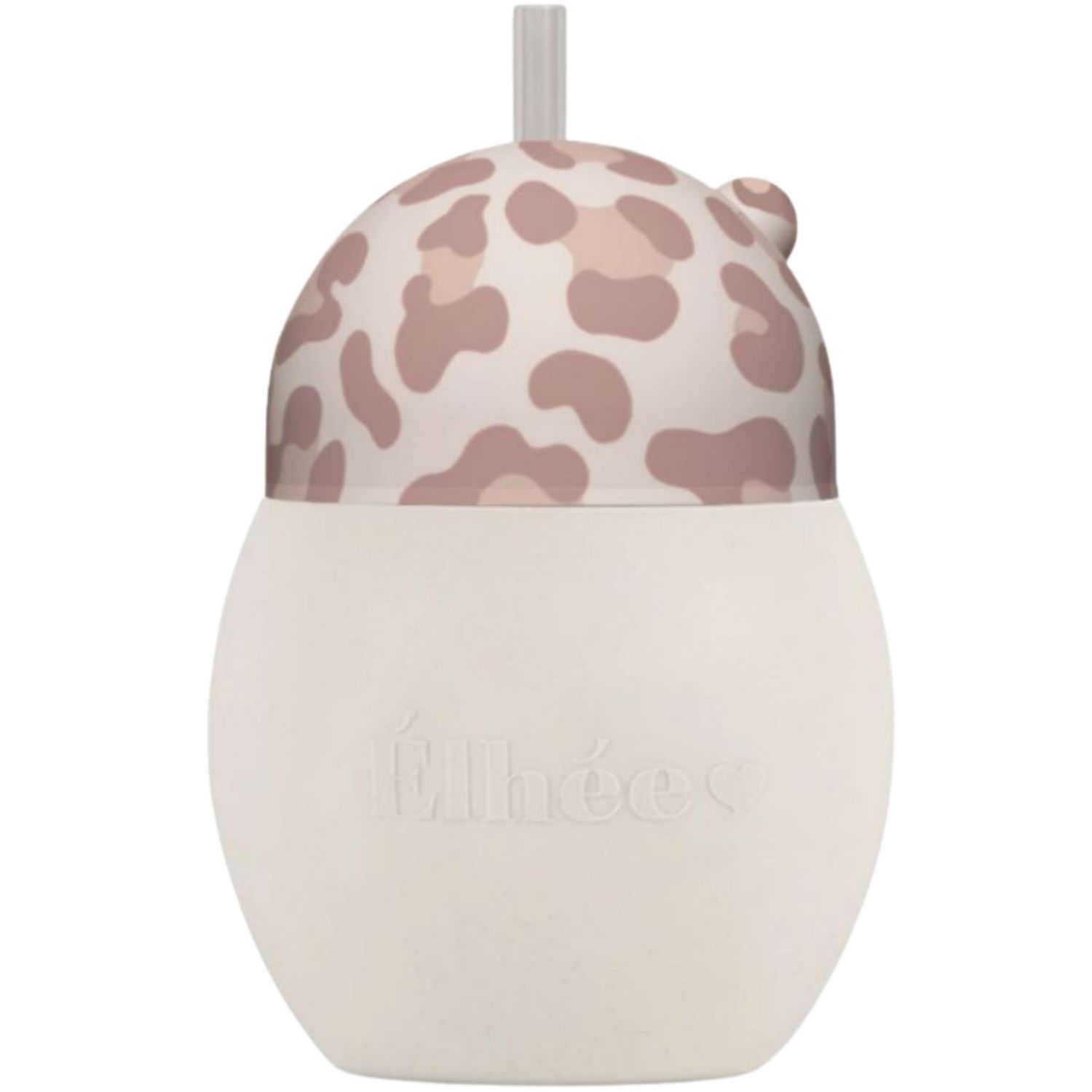 Tasse à paille Coconut Graouu Pink (240 ml) (Elhée) - Couverture