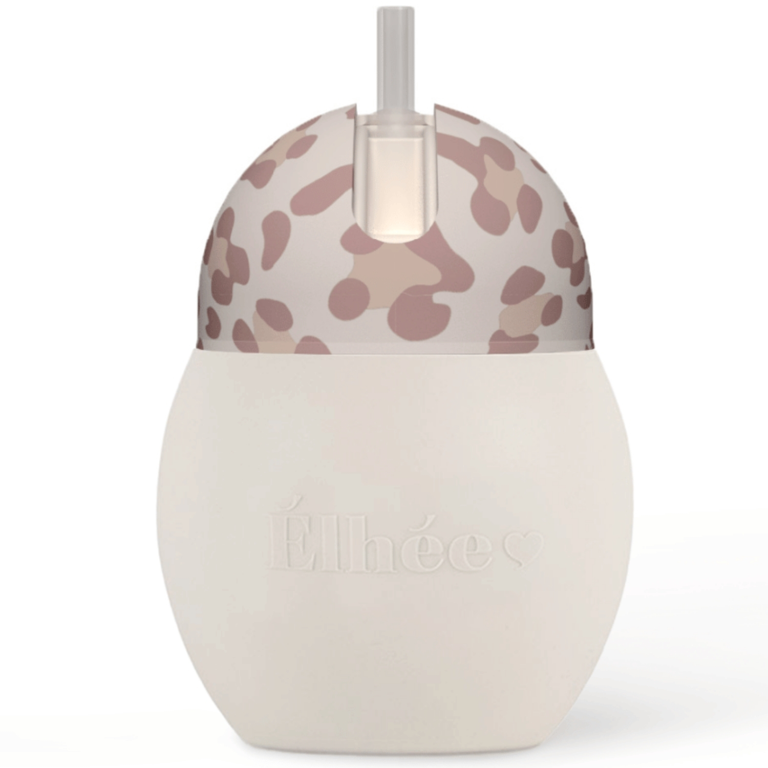 Tasse à paille Coconut Graouu Pink (240 ml) (Elhée) - Image 1