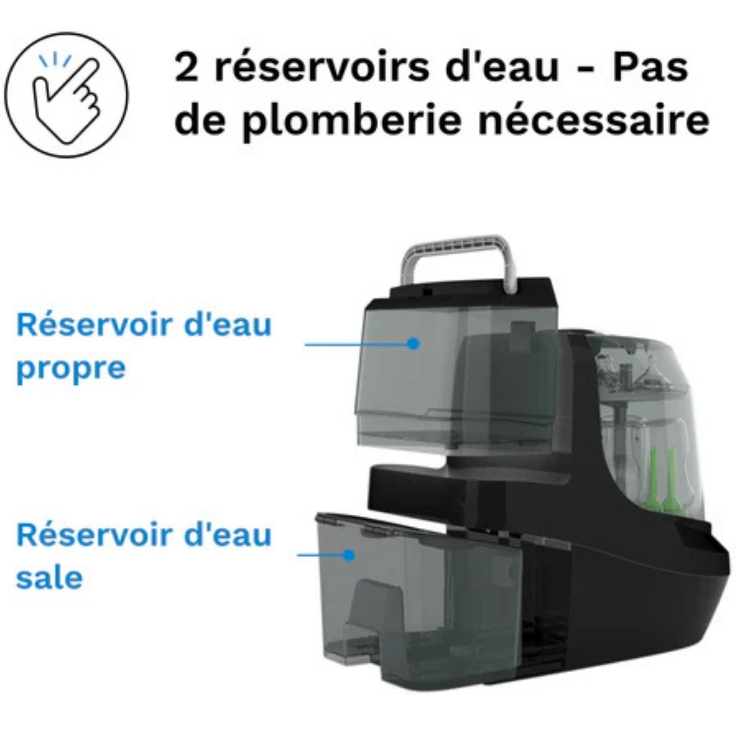 Stérilisateur et sécheur Bottle Washer Pro noir (babybrezza) - Image 5