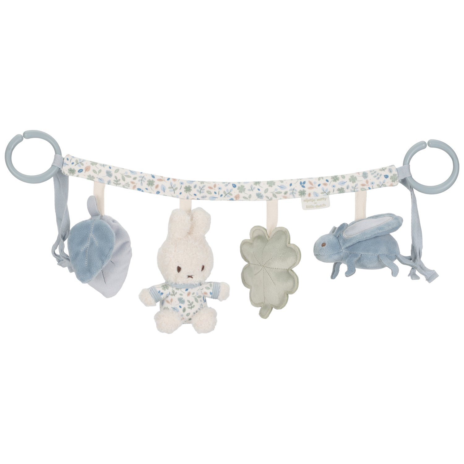 Little Dutch - Chaîne d'activités pour poussette Miffy Lucky Leaves