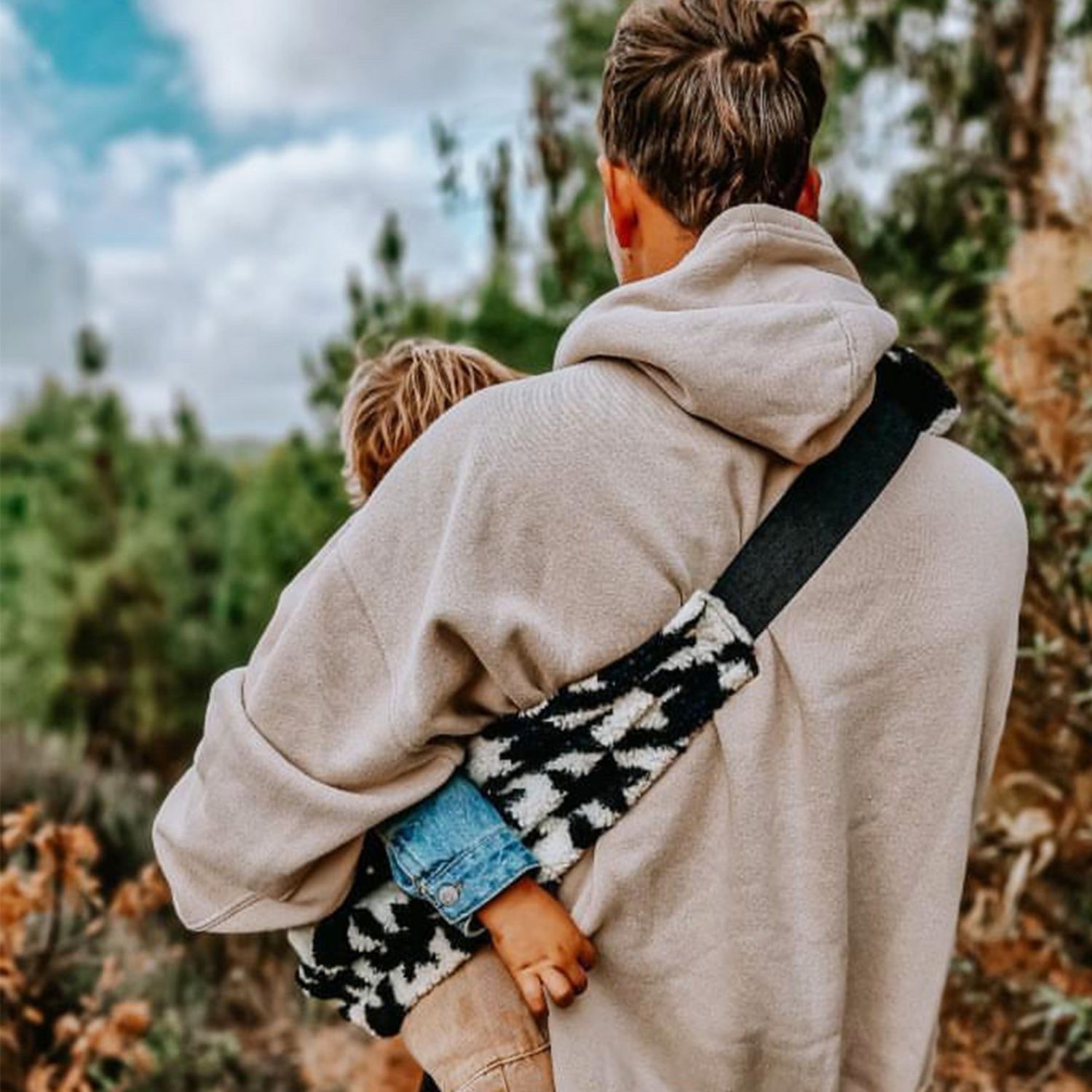 Porte bébé enfant Teddy Houndstooth (Wildride) - Image 2