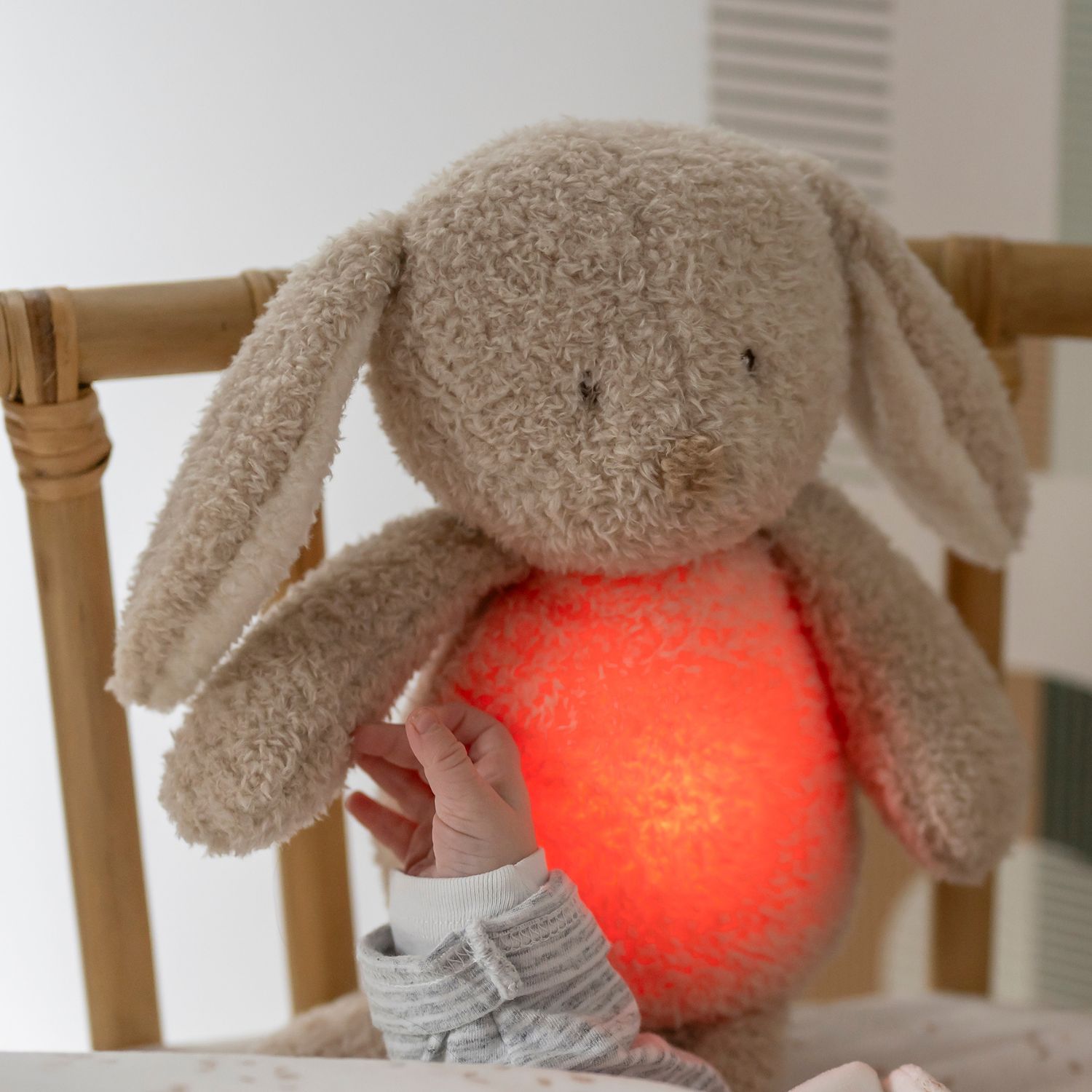 Peluche veilleuse Sleepy Teddy Lapin Beige (Nattou) - Image 3
