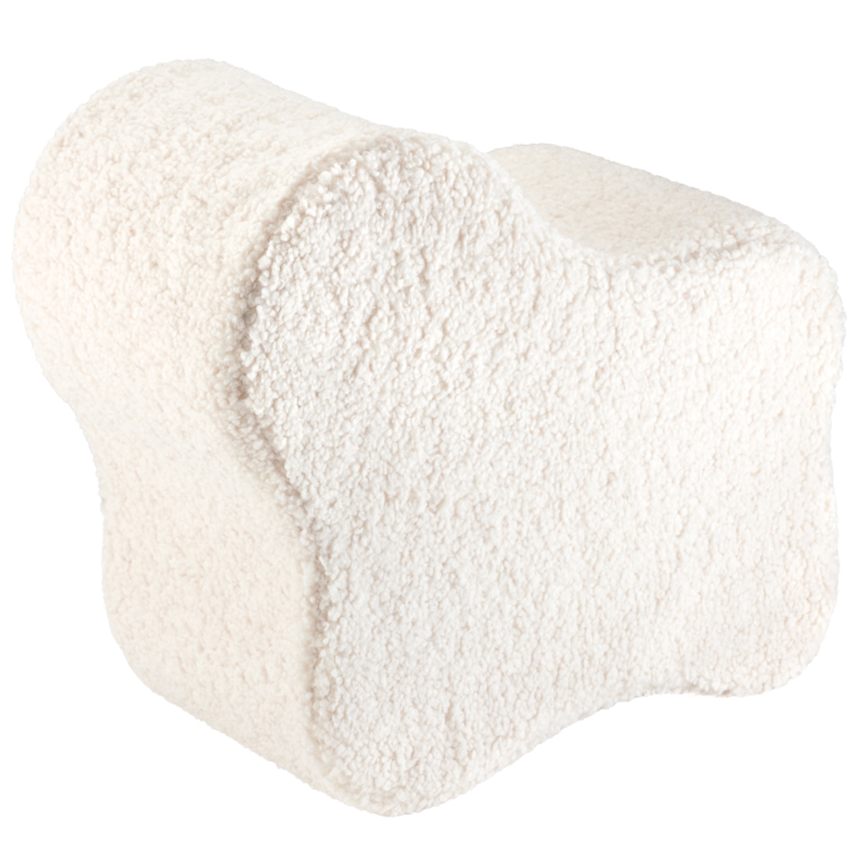 Pouf Nuage Cloud Cream White molletonné (Wigiwama) - Image 1