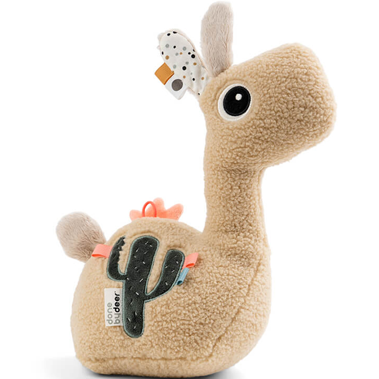 Peluche d'activités avec miroir Lalee Sable (Done by Deer) - Image 1
