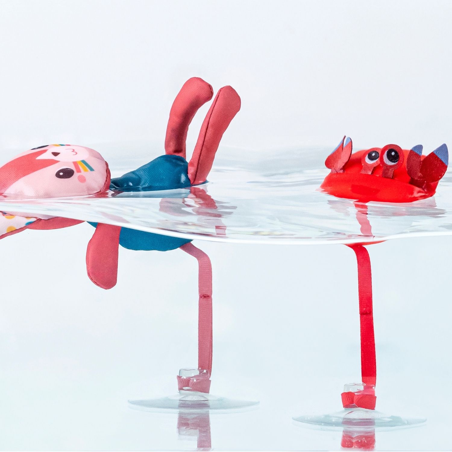 Lot de 3 jouets de bain à ventouse Jeanne (Lilliputiens) - Image 2