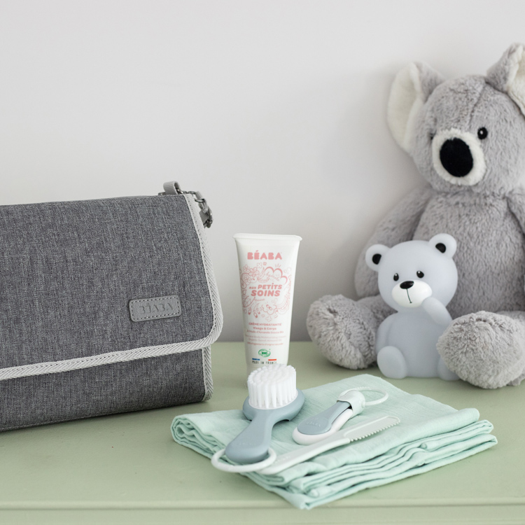 Peigne et brosse bébé Green Blue (Béaba) - Image 3