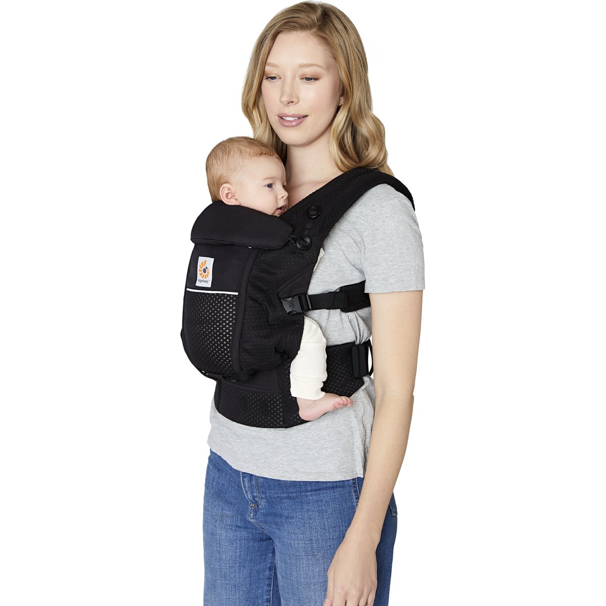 Porte bébé Adapt SoftFlex Mesh Noir onyx (Ergobaby) - Image 2