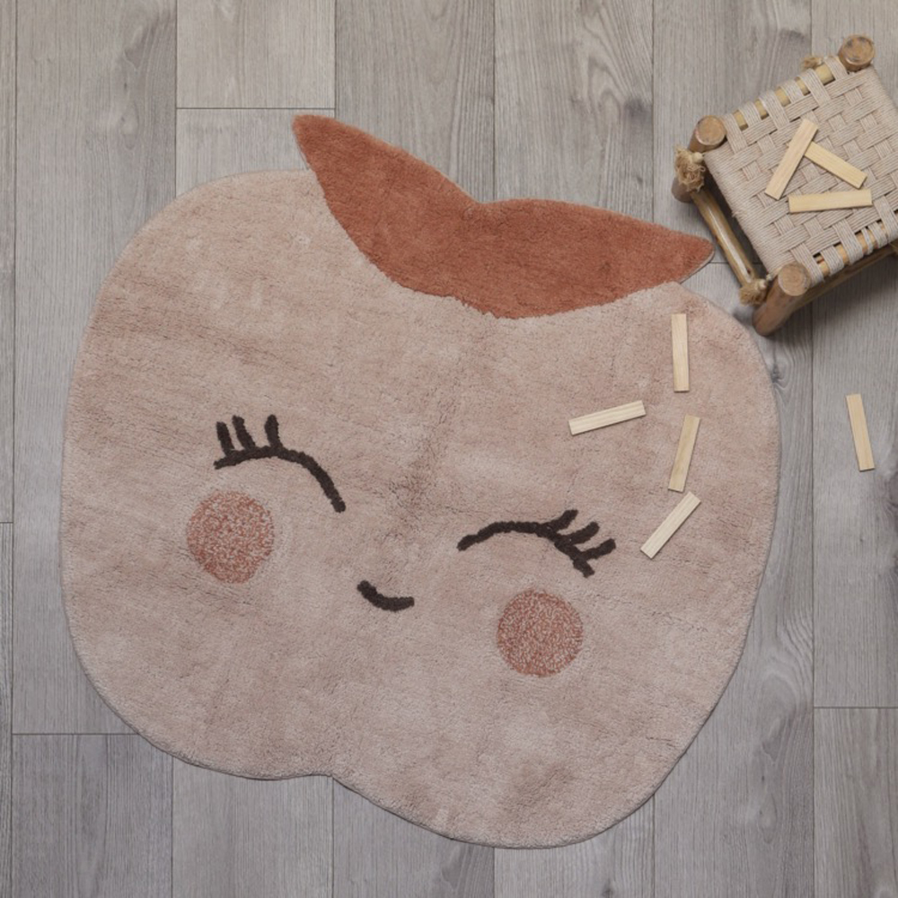 Tapis lavable Candy Apple (95 x 105 cm) (Nattiot) - Image 3