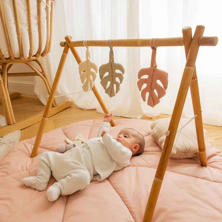 Lot de 3 jouets à suspendre bamboo Monstera (Lorena Canals) - Image 2