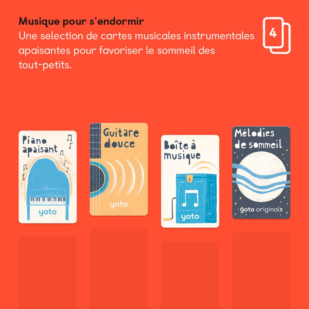 Pack Musique pour s'endormir pour Yoto Player et Mini (4 cartes) (Yoto) - Image 5