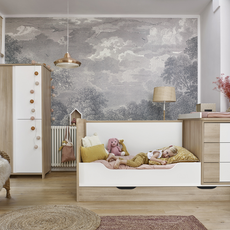 Commode 3 tiroirs Sacha chêne du bocage (Galipette) - Image 3