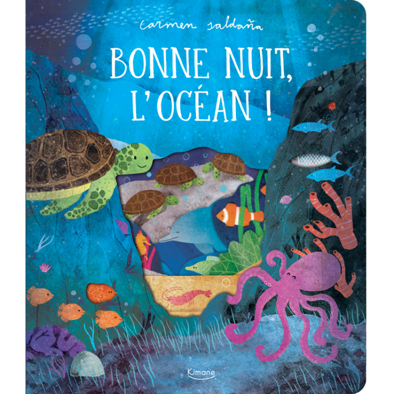 Editions Kimane - Livre Bonne nuit, l'océan !