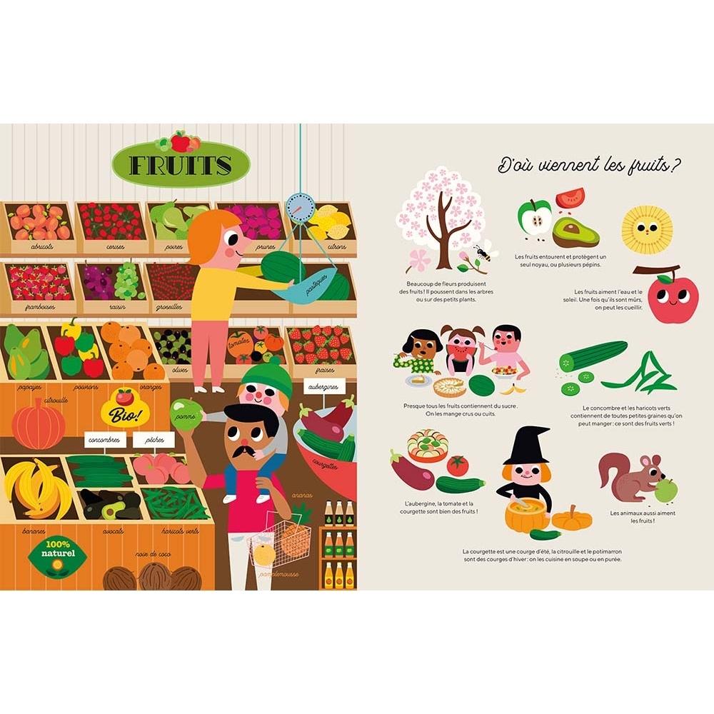 Livre Ma grande épicerie : les essentiels du quotidien illustrés et expliqués aux enfants (Marcel et Joachim) - Image 6