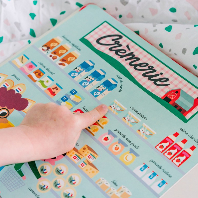 Livre Ma grande épicerie : les essentiels du quotidien illustrés et expliqués aux enfants (Marcel et Joachim) - Image 2