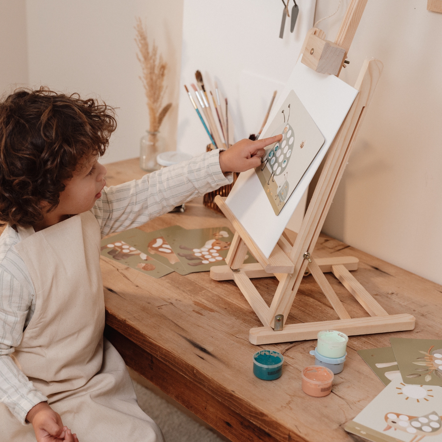 Kit de peinture au doigt Forest Friends (Little Dutch) - Image 5