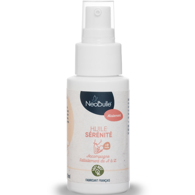 Huile de massage bio Sérénité allaitement (50 ml) (NéoBulle) - Image 1