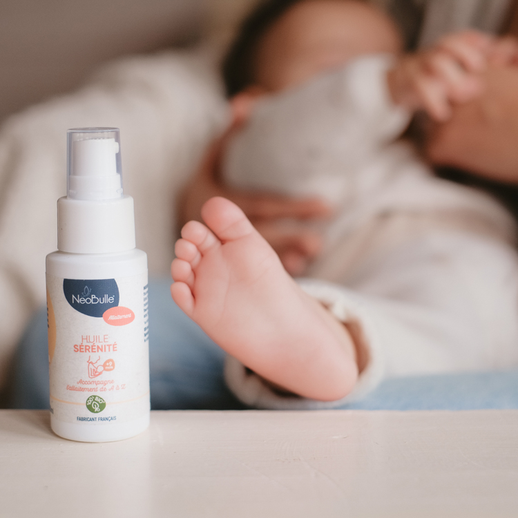 Huile de massage bio Sérénité allaitement (50 ml) (NéoBulle) - Image 2