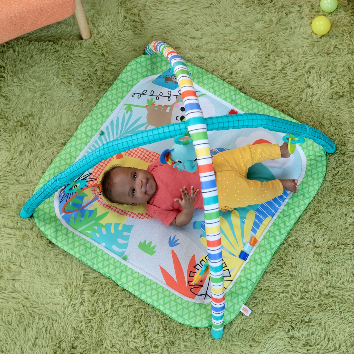 Kids2 - Tapis d'éveil et d'activités Jungle Vert