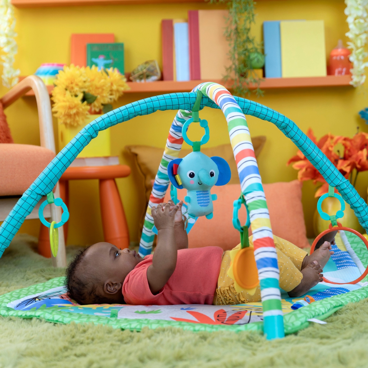 Tapis d'éveil et d'activités Jungle Vert (Kids2) - Image 2