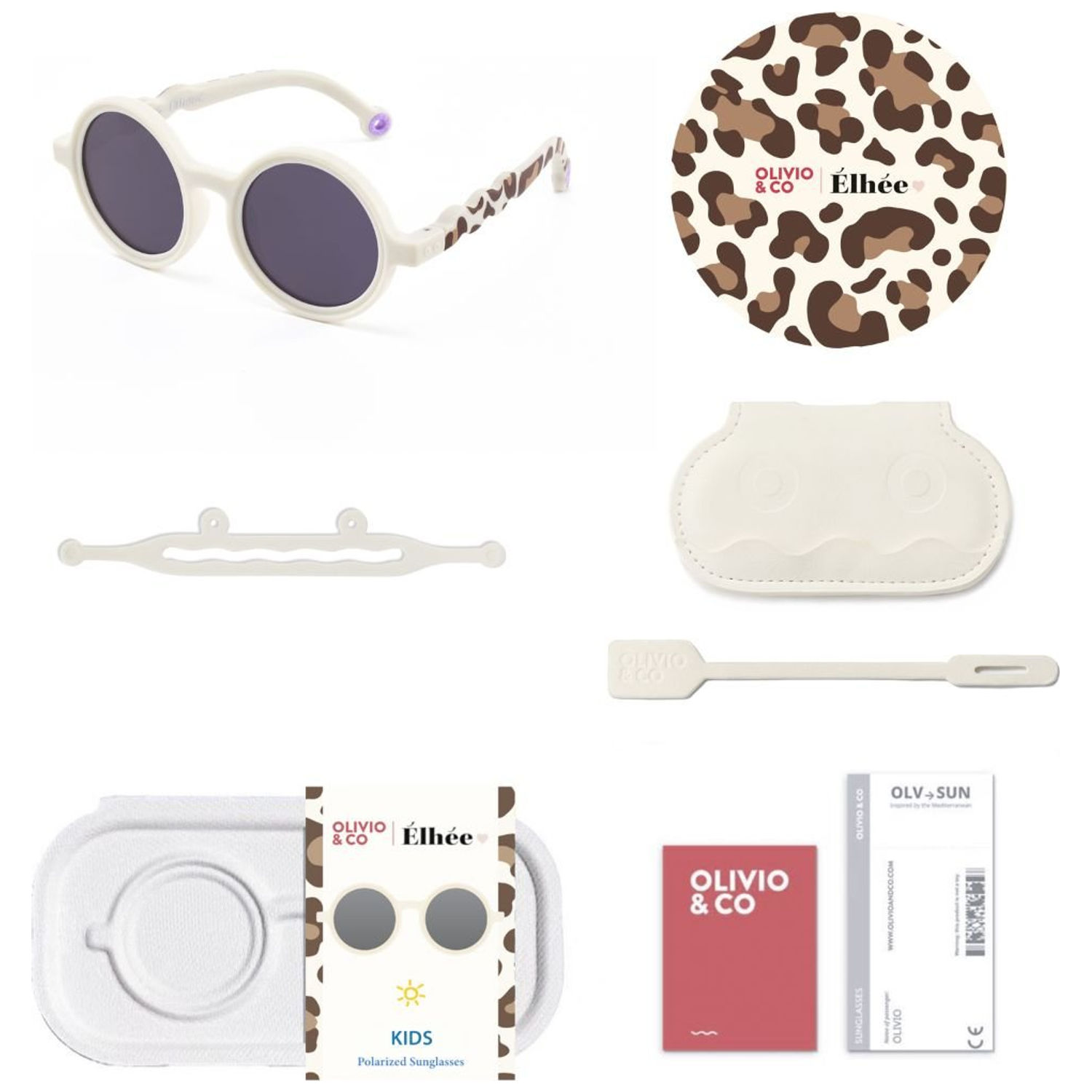 Lunettes de soleil bébé Graouu (0-18 mois) (Elhée) - Image 6