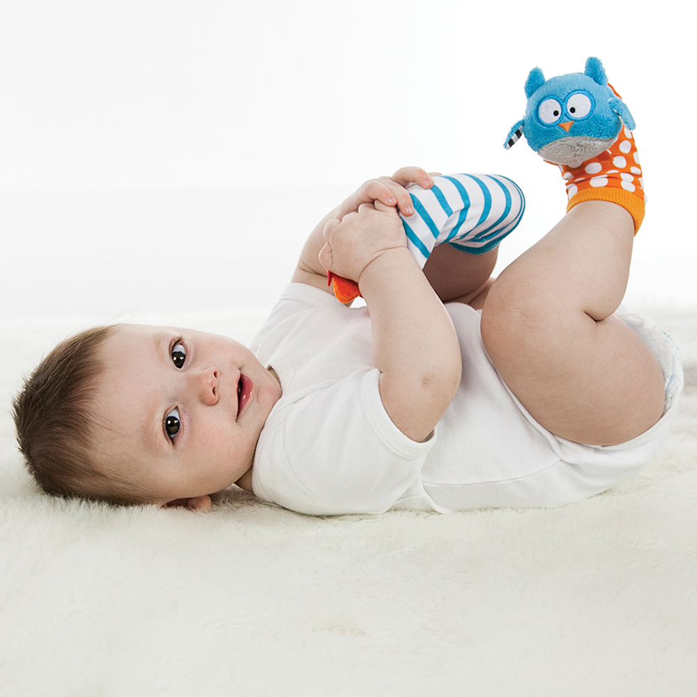 Chaussettes d'éveil Duö hibou et renard (Bblüv) - Image 1