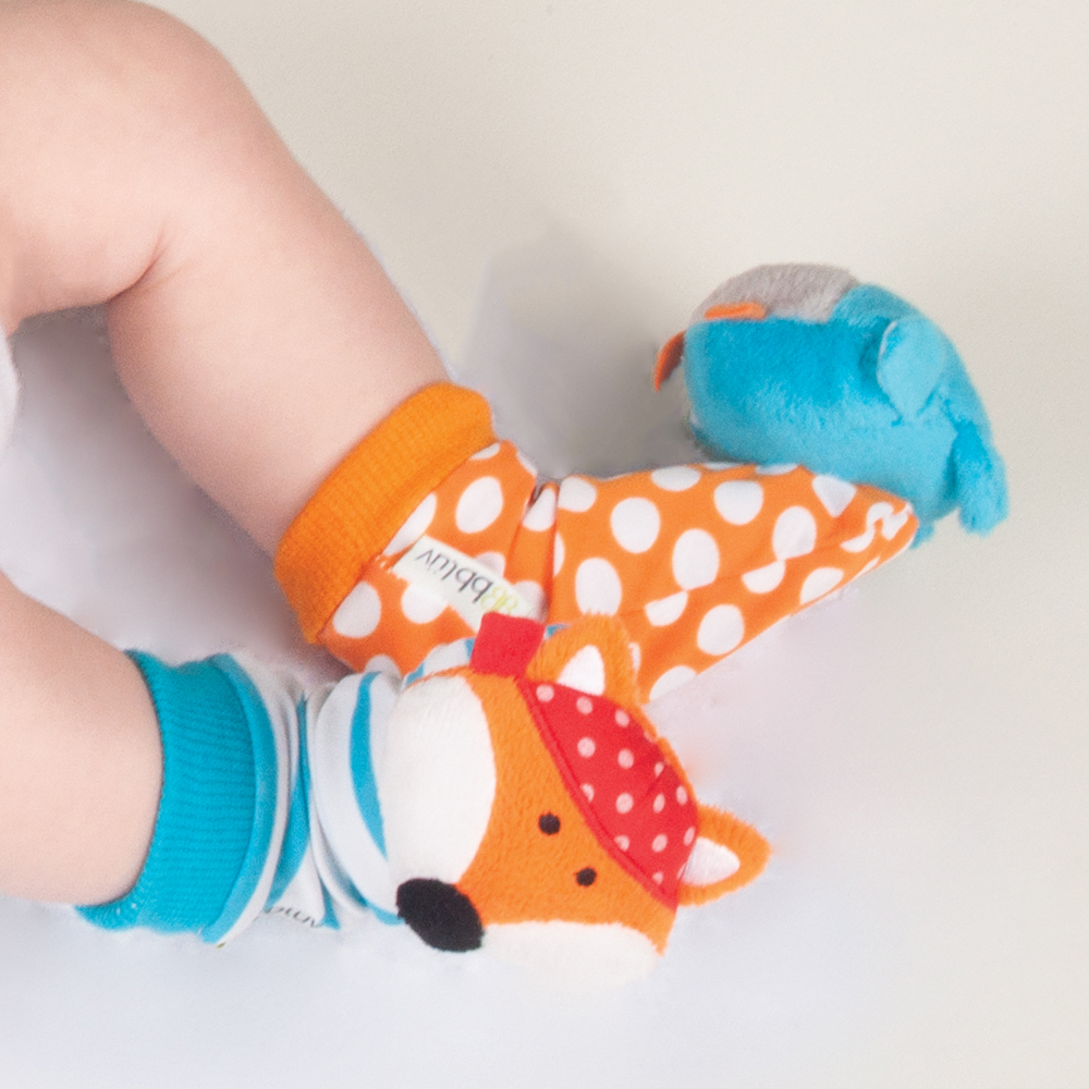 Chaussettes d'éveil Duö hibou et renard (Bblüv) - Image 4