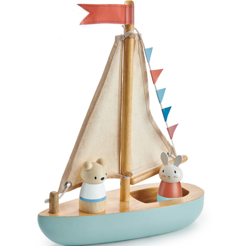 Bateau en bois Sailaway (Tender Leaf) - Image 2