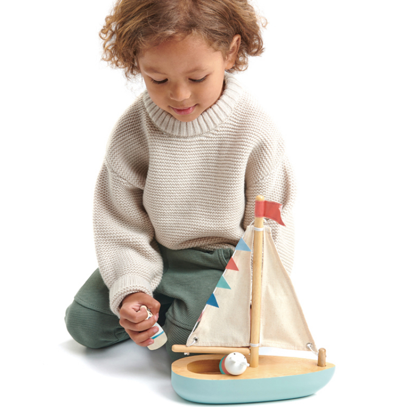 Bateau en bois Sailaway (Tender Leaf) - Image 3