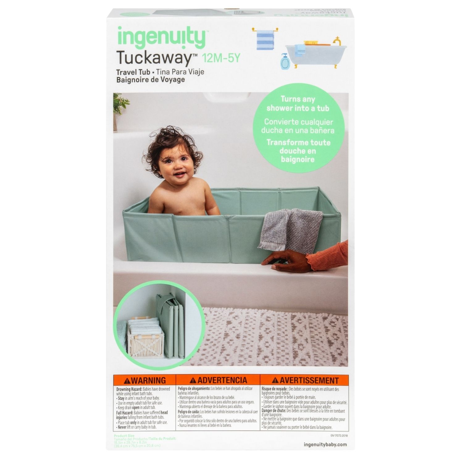 Baignoire de voyage pliable (Kids2) - Image 7