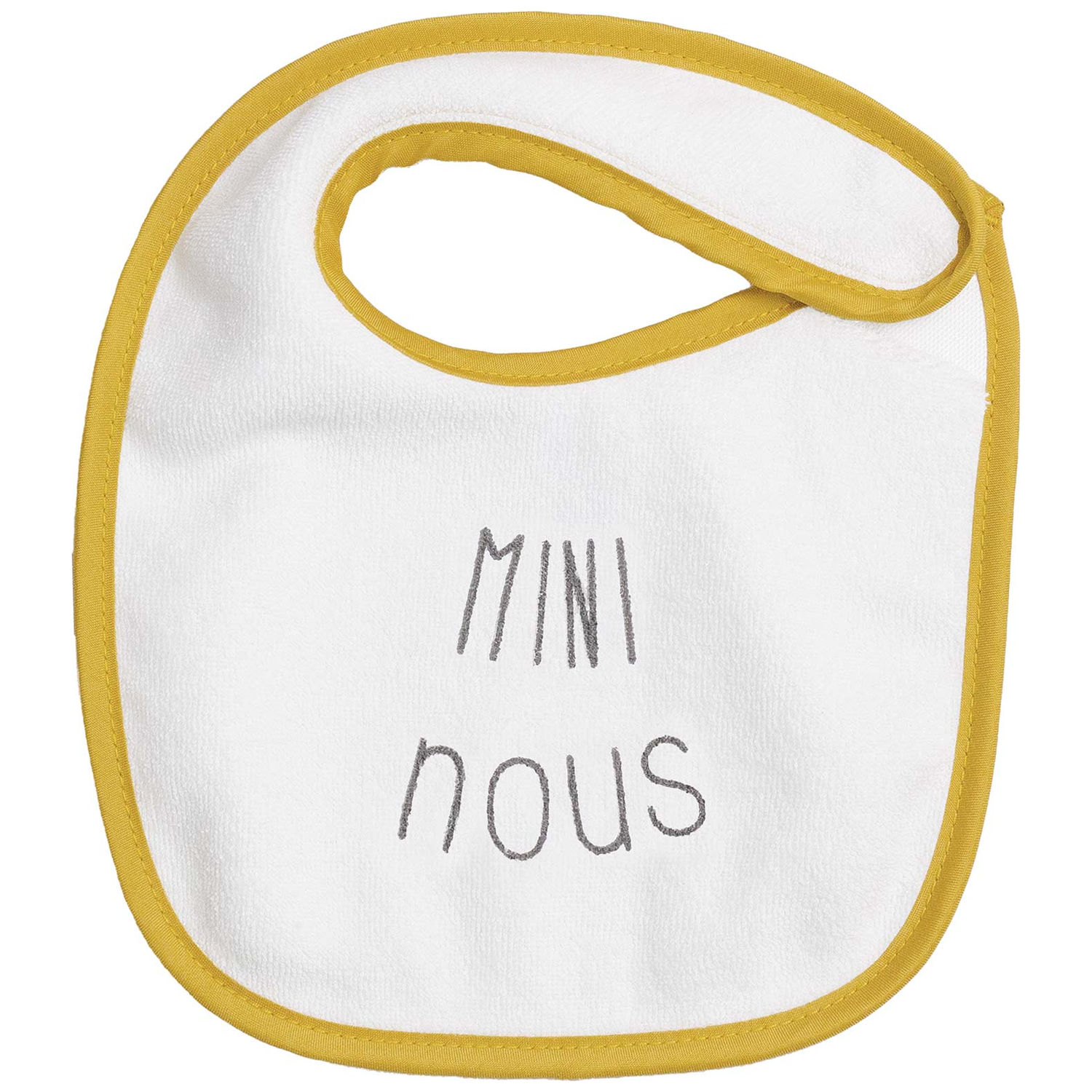 Lot de 6 bavoirs de naissance Mot Tendres (Trois Kilos Sept) - Image 3