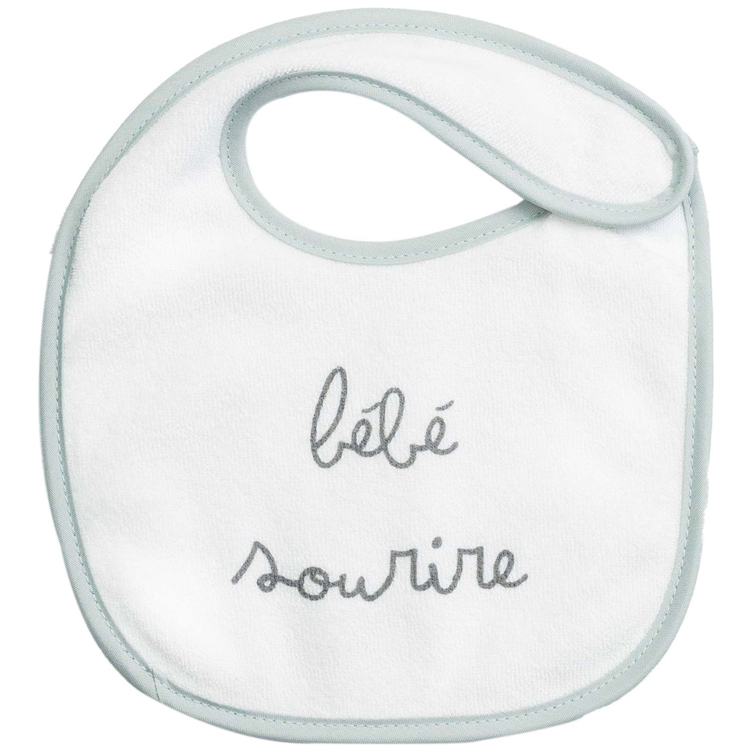 Lot de 6 bavoirs de naissance Mot Tendres (Trois Kilos Sept) - Image 5