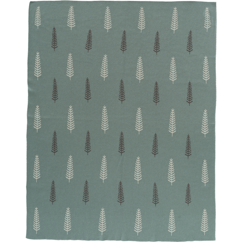 Couverture bébé en coton bio Forest (80 x 100 cm) (Fresk) - Image 1