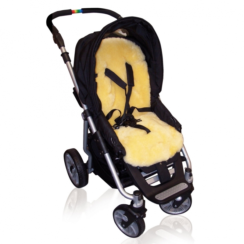 Assise en peau d'agneau blanche (Kaiser) - Image 4