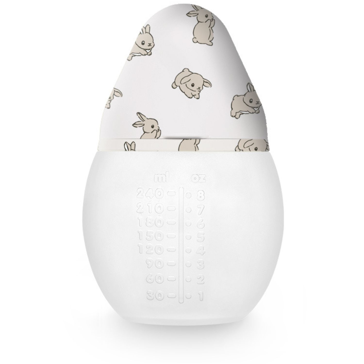 Biberon anti-colique en silicone X That's Mine Rabbit (240 ml) (Elhée) - Image 1