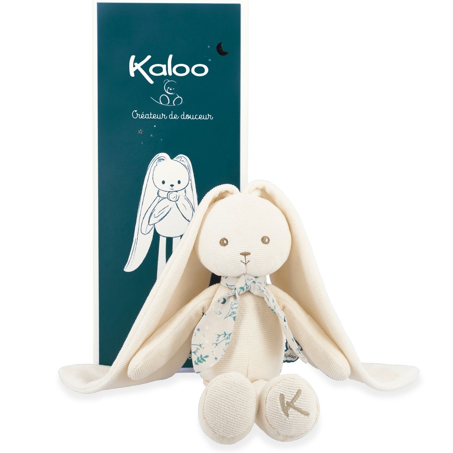 Peluche Lapinoo pantin crème (25 cm) (Kaloo) - Image 1